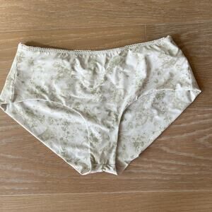 Frankie’s Bikinis x Gigi Hadid High Rise Bottoms Yomi Toile Green Large